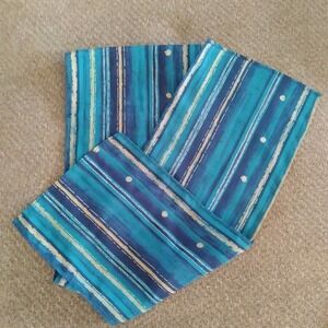 Vintage Striped Dots Scarf Hair Tie